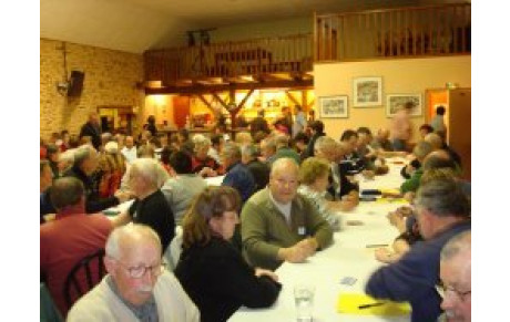 GRAND SUCCES POUR LE CONCOURS DE BELOTE DU CLUB.