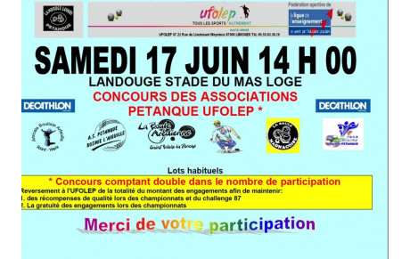 CONCOURS DES ASSOCIATIONS