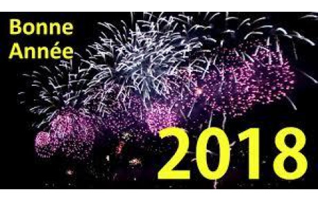 BONNE ET HEUREUSE ANNEE 2018