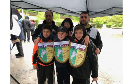 VICE-CHAMPIONS TRIPLETTE LIGUE /EN MINIMES 