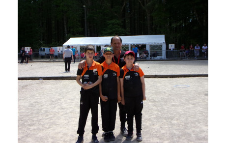 FFPJP CHAMPIONNAT DE FRANCE TRIPLETTE MINIMES 24 ET 25 AOUT A NEVERS