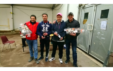 55 EQUIPES !!! RESULTATS DU 29/02/20 UFOLEP - CONCOURS DOUBLETTES DE LA BOULE AREDIENNE