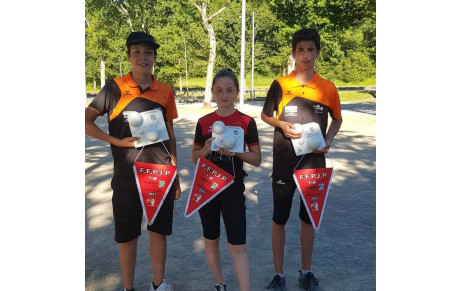 ILS SONT CHAMPIONS DÉPARTEMENTAL CADET