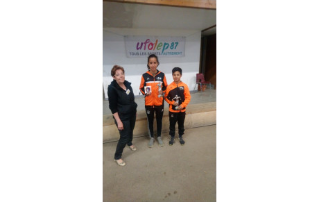 Shérine et Argan ROUSSET CHAMPIONS REGIONAL UFOLEP 2019